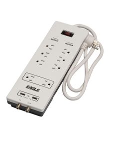 EAGLE REGLETA PROTECTORA C/PUERTOS USB 1138