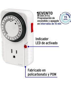 TRUPER VOLTECK TIMER P/TOMA TEM-1 (48385)