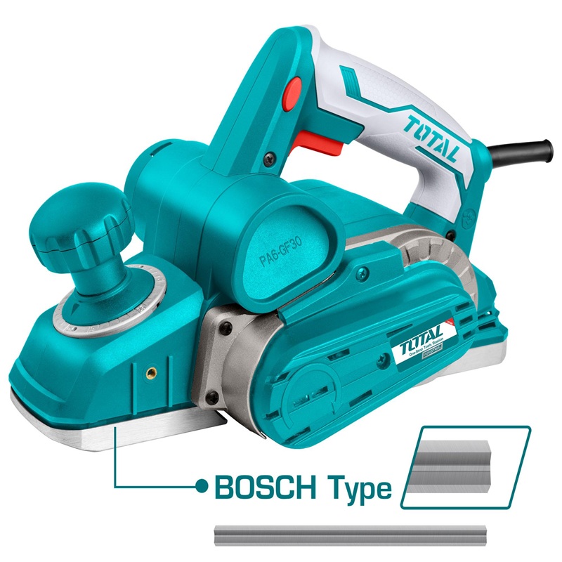 TOTAL CEPILLO ELECTRICO 3.1/4 3MM 1050W UTL1108236 (40001558)