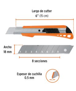 TRUPER CUTTER PLASTICO CUT-6 (16974)