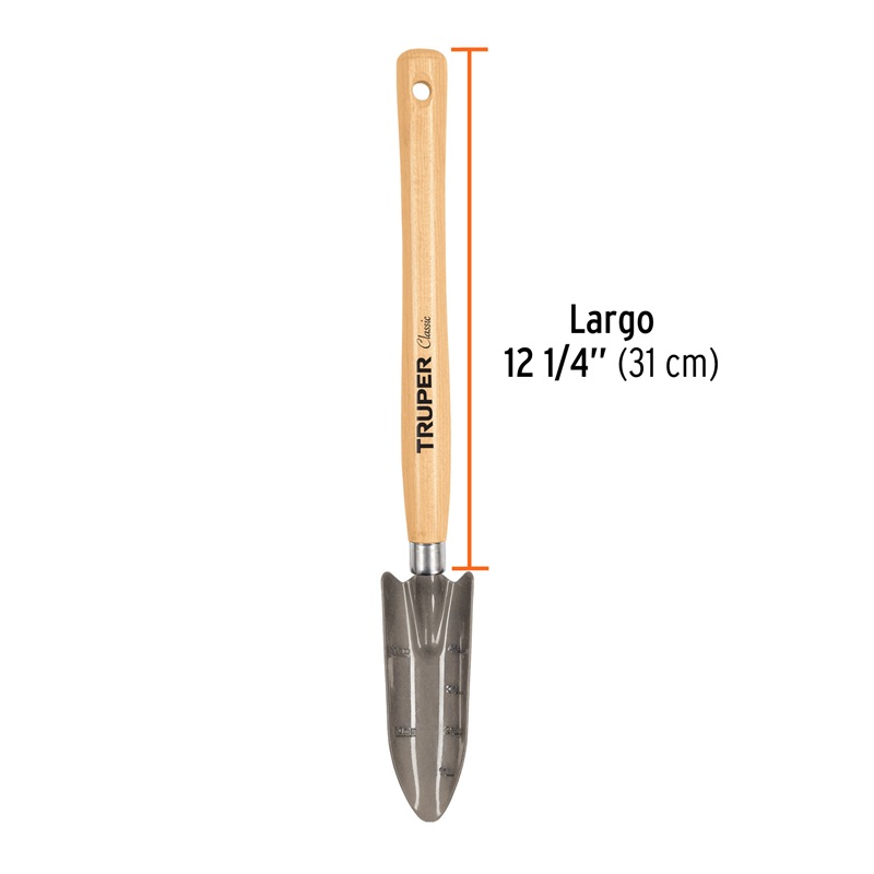 TRUPER TRANSPLANTADOR P/JARDIN MANGO 12-1/4″ GLT-TR (15034)