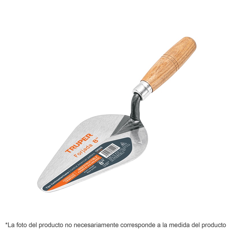 TRUPER CUCHARA P/ALBAÑIL FORJADA 10″CT-10C (13007)