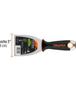 TRUPER ESPATULA FLEXIBLE ACERO INOX 3 ET-3FX (15851)