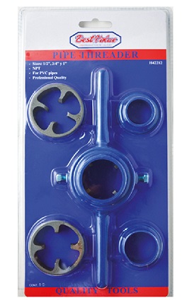 BEST VALUE JUEGO TARRAJA 1/2/3/4/1 P/PVC H42212