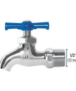 TRUPER LLAVE CHORRO LISA DE NARIZ  1/2 CROMADA LL-18C (LLJ-135C) (49086)