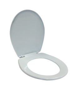 INCESA ASIENTO INODORO PLASTICO REDONDO GRIS 7000120.165