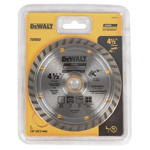 DW DISCO DIAMANTADO 4.1/2 47450 TURBO CONCRETO