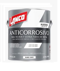 LANCO ANTICORROSIVO PAINTER PLUS BLANCO VA1452 MATE  (GLN)