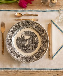 Individual Terciopelo Azul