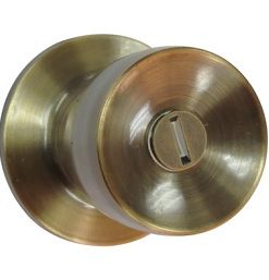 YALE CERRADURA POMO YORK 1502 US5 BRONCE S/LLAVE 8978