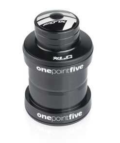 XLC HS-A10 JUEGO DE DIRECCION A-HEAD 1,5 CONO 30 mm PARA HORQUILLA 1-1/8 NEGRO