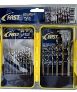 JUEGO BROCAS COBALTO FAST 15 PCS JS01 1/16 – 3/8 (JS01)