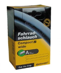 CAMARA CONTINENTAL COMPACT WIDE 20×1.90-2.50 VALVULA STANDARD 34 mm (50-62/406)