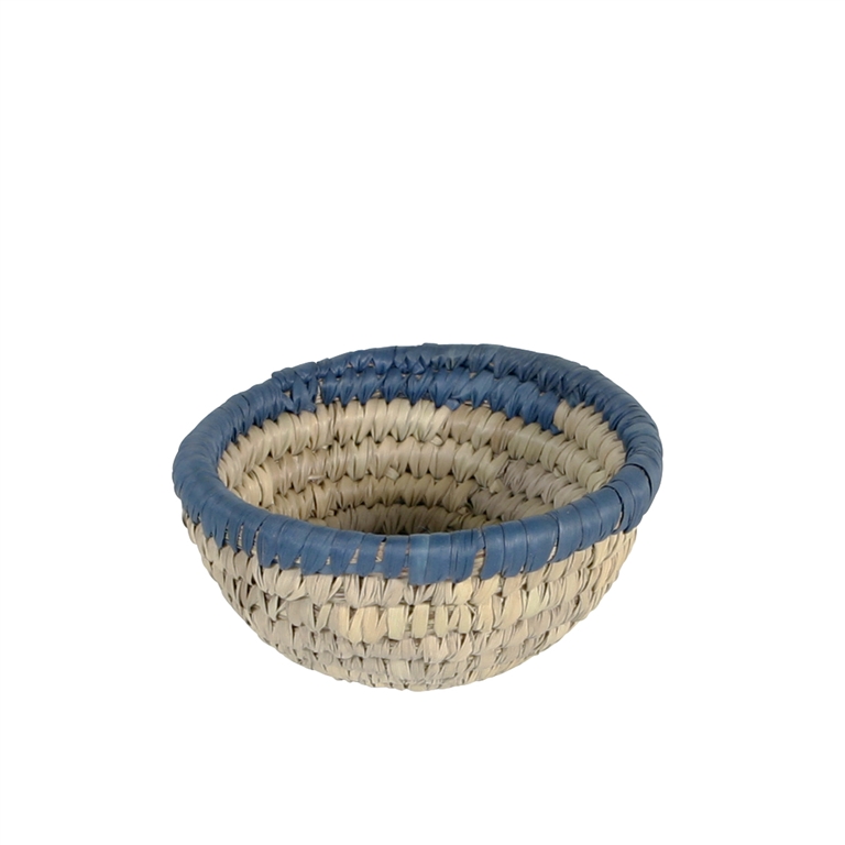 Panerita trenzada azul