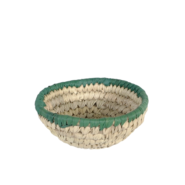 Panerita trenzada verde