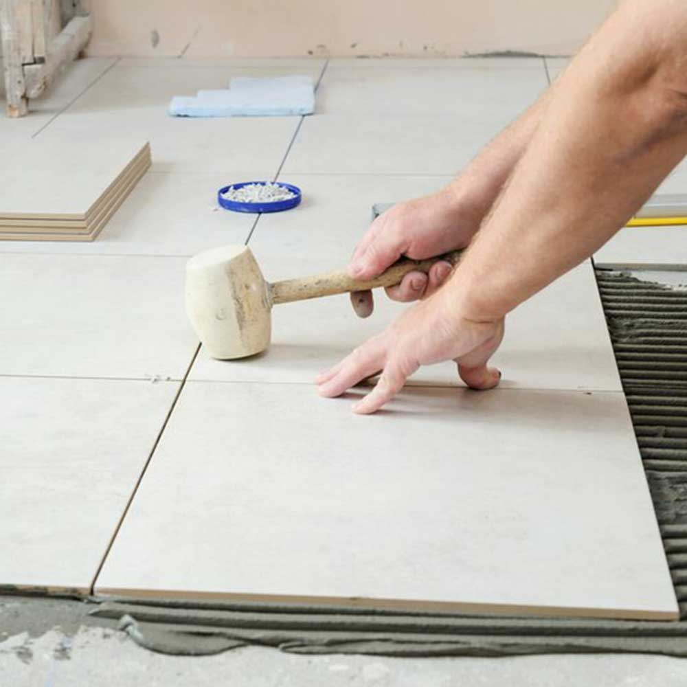 Suministro e instalación de enchape cerámico 20×20 cm por m2