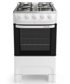 COCINA A GAS MUELLER 4 HORNALLAS FRATELLO COLOR BLANCO