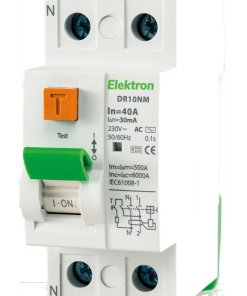 DISYUNTOR DIFERENCIAL 2P 25A ELEKTRON DR8N – CÓD: 1131