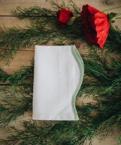 Servilleta lino verde mint