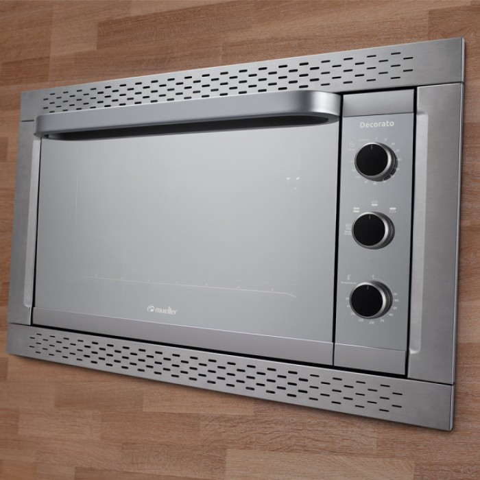 HORNO ELÉCTRICO MUELLER DECORATO INOX 44LTS - Image 2