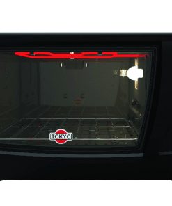 HORNO ELÉCTRICO TOKYO FORTE PLUS NEGRO 44LTS 300°C TIMER 120MIN