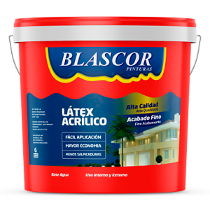 LATEX ACRILICO 3.6LTS BLANCO BLASCOR – CÓD: 379