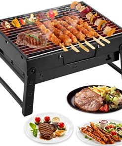 PARRILLA PORTÁTIL PARI-T-006 COLOR NEGRO