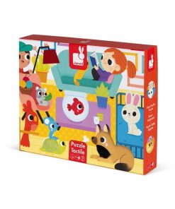 PUZZLE TÁCTIL – ANIMALES DOMÉSTICOS