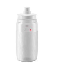 BIDON ELITE FLY TRANSPARENTE LOGO GRIS 550 ml