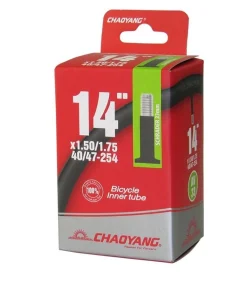 Cámara Chaoyang 14×1.50/1.75 valvula ancha (schrader)