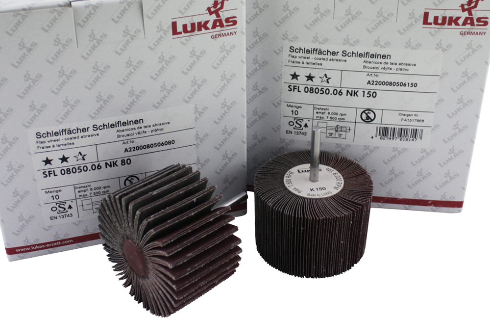 Cepillo Laminas de Solo Lija 15mm Eje 6 - Image 2