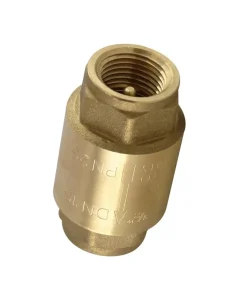 CHEQUE VERTICAL 2″ BRONCE