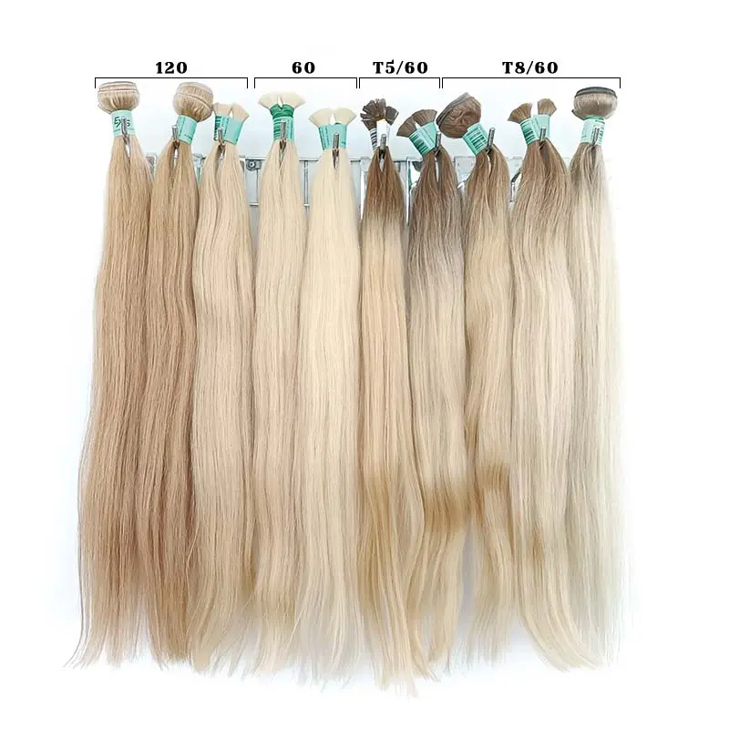 Pelo Virgen en MICRORING Asiático – 60 cm – Colores - Image 5