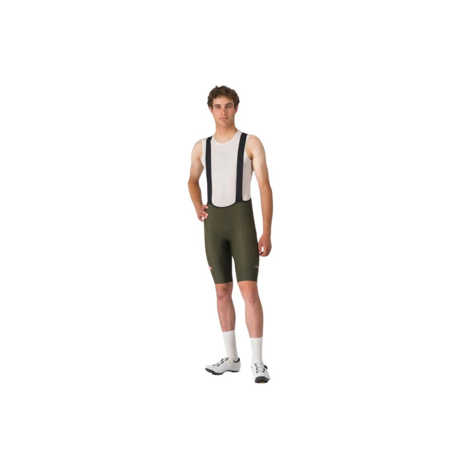 Culotte Castelli corto Compatizione 2 verde oliva