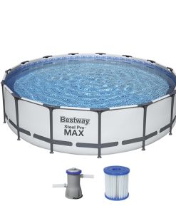 PISCINA REDONDA C/ ESTRUCTURA METÁLICA BESTWAY 9.150LTS